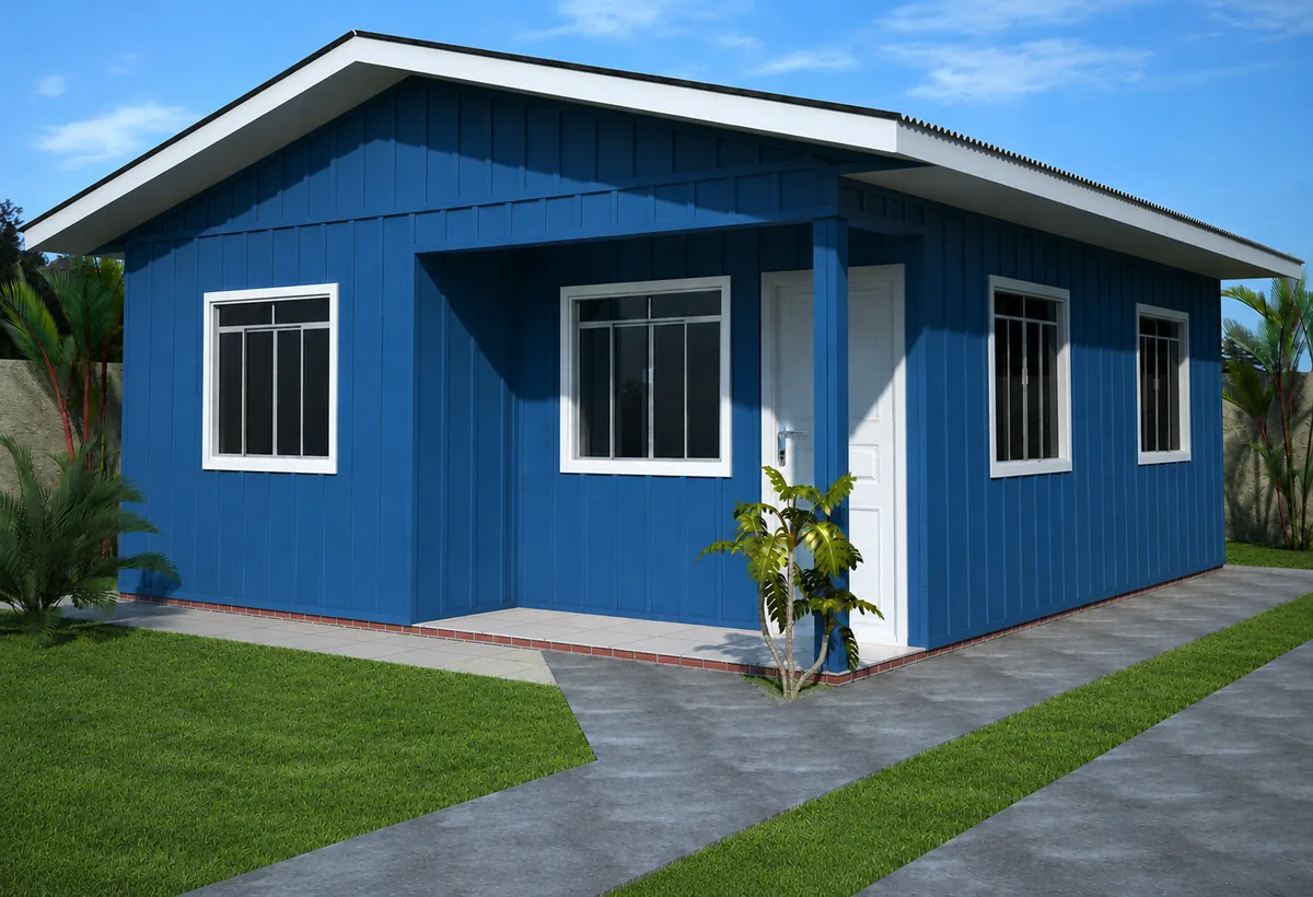 Maquete do Kit Casa 6x7m