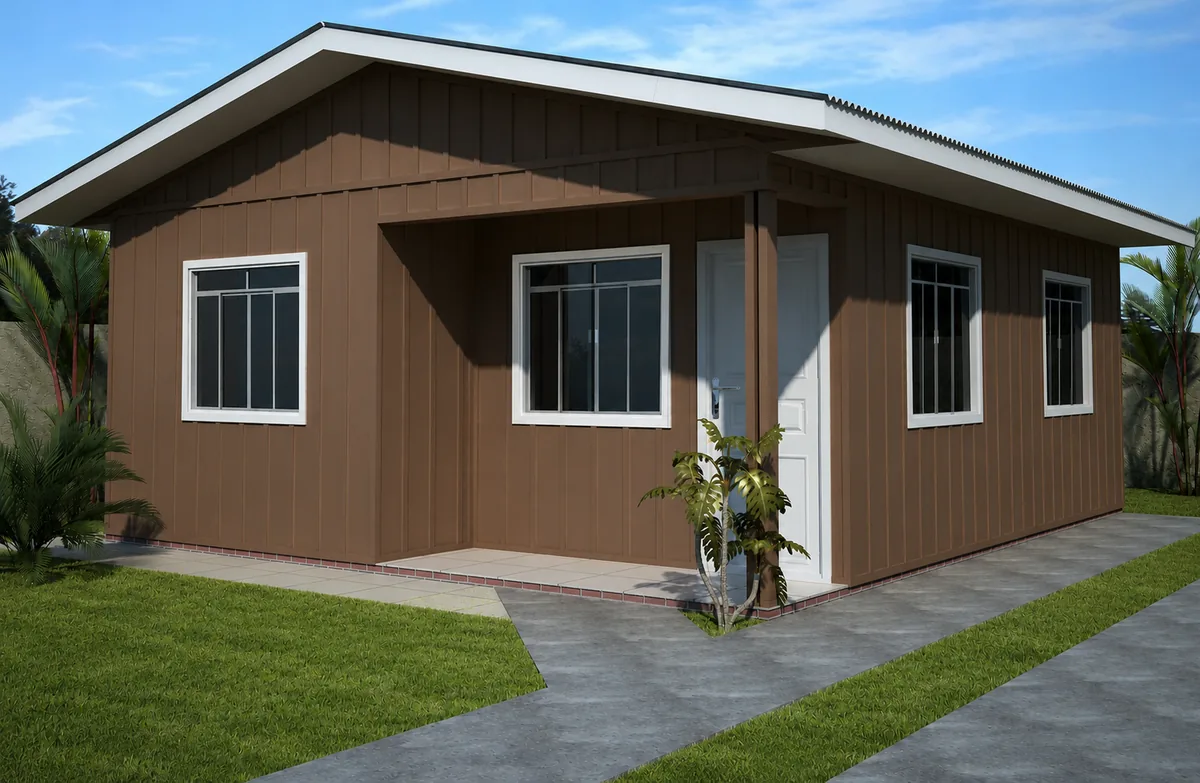 Maquete do Kit Casa 6x8m